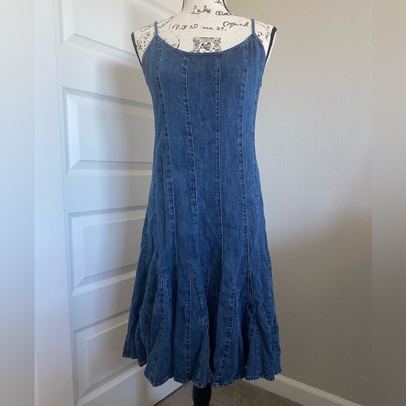 Lauren Ralph Lauren Dresses & Skirts - Vintage 90s Lauren By Ralph Lauren Denim Dress